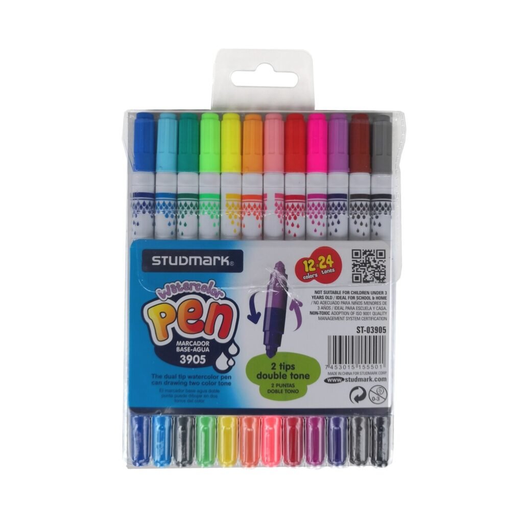 Water Colour Pen Studmark 1224colours Office Supplies Inc.