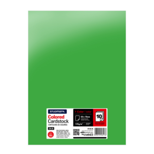 Card Stock - ST 19x27 (50x70) 180g, DK. GREEN (10 sheets)