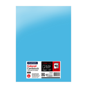 Card Stock - ST 19x27 (50x70) 180g, BLUE (10 sheets)