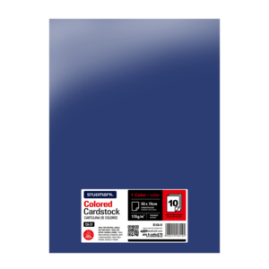 Card Stock - ST 19x27 (50x70) 180g, DK. BLUE (10 sheets)