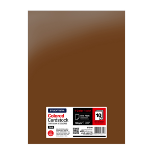 Card Stock - ST 19x27 (50x70) 180g, COFFEE (10 sheets)