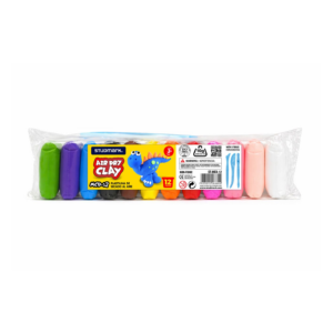 Air Dry Clay - 12 colours