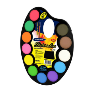 Water Colour Paint - ST 12-col w/palette