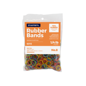 Rubber Band - ST #8, brites (1/4lb bag)