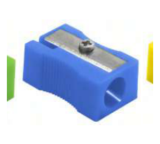 Sharpener - ST 1-hole plastic (pk/2, 24)