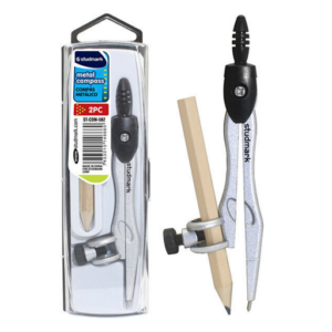 Compass - ST metal 2pc w/pencil
