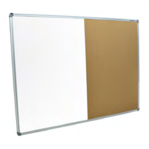 White Board - ST 3 x 4 + cork board w/aluminium frame