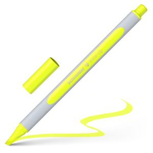 Highlighter - SCH Shine-Up Triangle Pen Style YELLOW (disp/80)