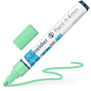 Acrylic Marker - SCH Paint-It 320 4mm GREEN PASTEL (disp/52)