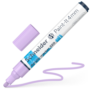 Acrylic Marker - SCH Paint-It 320 4mm LILAC PASTEL (disp/52)