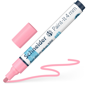 Acrylic Marker - SCH Paint-It 320 4mm PINK PASTEL (disp/52)