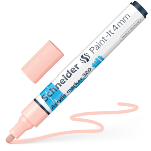 Acrylic Marker - SCH Paint-It 320 4mm APRICOT (disp/52)
