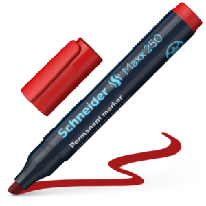 Permanent Marker - Schneider Maxx 250 RED..