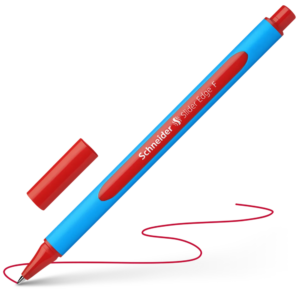 Pen - Schneider Slider Edge F RED (10)