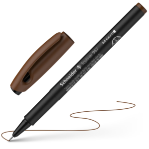Pen - Topliner RB 967 04 BROWN(disp/100)