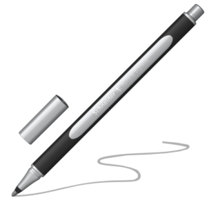 Marker (display) - SCH Paint-It 020 1-2mm silver metallic..